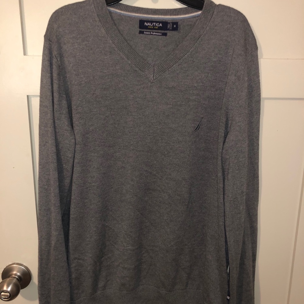 Nautica Gray Sweater. Men’s Size M.